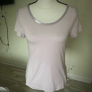 Satin Detail T-shirt